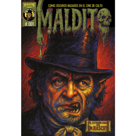 COMIC MALDITO nº1 "El Extraño Caso de del Dr. Naschy"